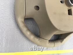 2007-2014 Ford Expedition Steering Wheel Tan Leather OEM