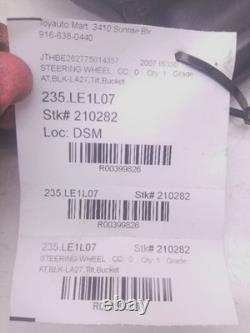 2007 Lexus Is350 Base Steering Wheel