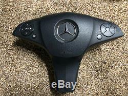 2008-2011 Mercedes C300 Steering Wheel Drivers Airbag Black