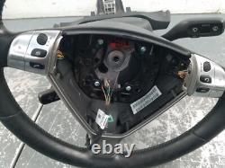 2008 Porsche 911 Turbo 997 Leather Steering Wheel / Column #8341 Y8