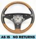 2009-2011 Mercedes Slk 300 Steering Wheel Woodgrain Oem