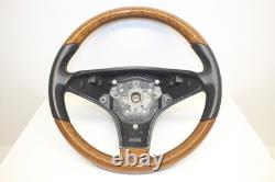 2009-2011 Mercedes Slk 300 Steering Wheel Woodgrain Oem