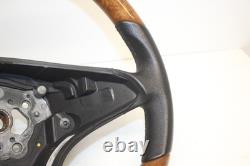 2009-2011 Mercedes Slk 300 Steering Wheel Woodgrain Oem