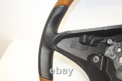 2009-2011 Mercedes Slk 300 Steering Wheel Woodgrain Oem