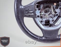 2010-2017 BMW F10 5 Series Leather Steering Wheel OEM
