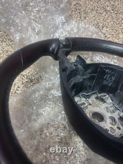 2012 Porsche Panamera Steering Wheel Black Leather Without Controls