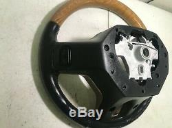 2013 2014 Dodge Ram 1500 Longhorn Wood Trim Steering Wheel