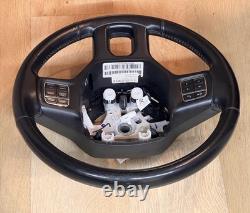 2013-2018 Dodge Ram 1500 2500 Black Leather Steering Wheel HEATED