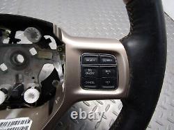 2013-2018 Dodge Ram 1500 2500 Limited Black Longhorn Heated Steering Wheel