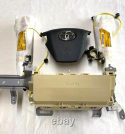 2014-2019 Toyota Highlander Steering Wheel, Knee, Left and Right Seat Airbags