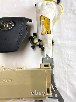 2014,2019 Toyota Highlander Steering Wheel, Knee, Left and Right Seat Airbags