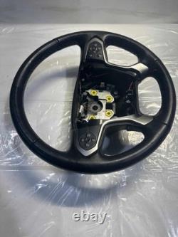2014-2020 Chevy Silverado 1500 Tahoe Suburban Steering Wheel Leather Black OEM