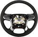 2014-2020 Silverado Suburban Tahoe Gm Black Leather Steering Wheel 84483746