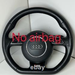 2014 Audi Q5 Leather Sline Steering Wheel Flatbottom Oem