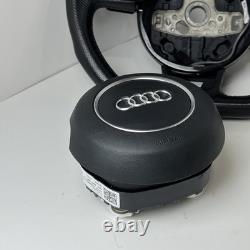 2014 Audi Q5 Leather Sline Steering Wheel Flatbottom Oem