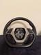 2015-2019 C7 Corvette Z06 Oem Steering Wheel Black With Carbon Fiber Red Stitch