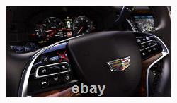 2015-2020 Cadillac Escalade Steering Wheel Black Lather Black Stiches 23361003