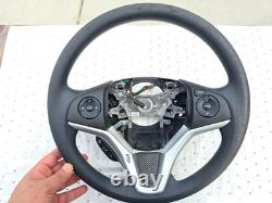 2015-2020 HONDA FIT DRIVER STEERING WHEEL WithAUDIO CRUISE CONTROL SWITCH OEM