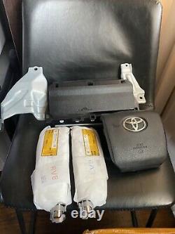 2015-2021 Toyota 4Runner Driver Left Steering Wheel Knee, Passenger Seat Airbags