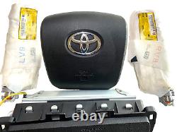 2015,2022 Toyota 4runner driver Steering wheel, knee & seats L & R Airbags
