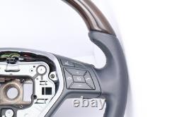 2015 MERCEDES BENZ E-CLASS STEERING WHEEL With CRUISE CONTROL SWITCHES OEM