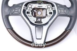 2015 MERCEDES BENZ E-CLASS STEERING WHEEL With CRUISE CONTROL SWITCHES OEM