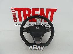 2015 SEAT IBIZA FR Multifunctional Black Leather Steering Wheel + Paddle Shift