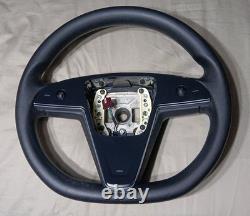 2016 -2020 Tesla Model S/x Round Steering Wheel Oem 1607880-00-g