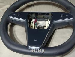 2016 -2020 Tesla Model S/x Round Steering Wheel Oem 1607880-00-g