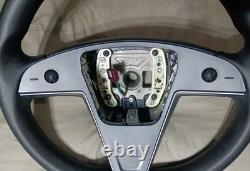 2016 -2020 Tesla Model S/x Round Steering Wheel Oem 1607880-00-g