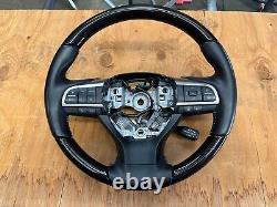 2016-2021 Lexus LX570 Steering Wheel Paddle Shifters Black Wood With Switches OEM