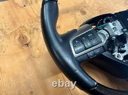 2016-2021 Lexus LX570 Steering Wheel Paddle Shifters Black Wood With Switches OEM