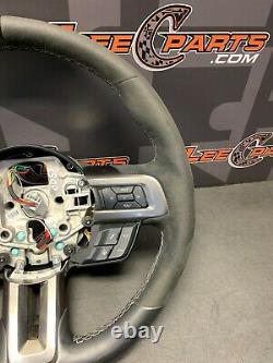 2016 Ford Mustang Gt350 Oem Suede Steering Wheel