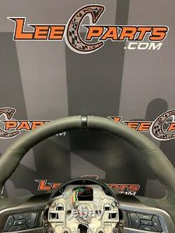 2016 Ford Mustang Gt350 Oem Suede Steering Wheel