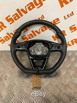 2016 Seat Ibiza 6j Cupra Flat Bottom Multi Functional Steering Wheel 5f0919604a