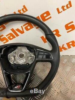 2016 Seat Ibiza 6j Cupra Flat Bottom Multi Functional Steering Wheel 5f0919604a