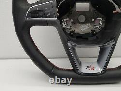 2016 Seat Ibiza Fr Mk4 Steering Wheel Flat Bottom Shift Padles Oem 5f0419091s