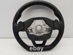 2016 Seat Ibiza Fr Mk4 Steering Wheel Flat Bottom Shift Padles Oem 5f0419091s