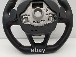 2016 Seat Ibiza Fr Mk4 Steering Wheel Flat Bottom Shift Padles Oem 5f0419091s