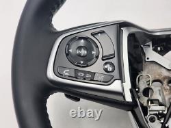 2017-2018 Honda CR-V Heated Steering Wheel Black Leather 78500TNYN510 OEM