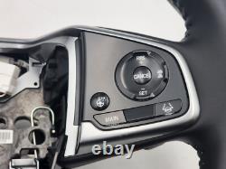 2017-2018 Honda CR-V Heated Steering Wheel Black Leather 78500TNYN510 OEM