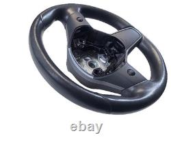 2017-2020 Tesla Model 3 Steering Wheel Leather Black (Non-Heated) 1105324-00-G