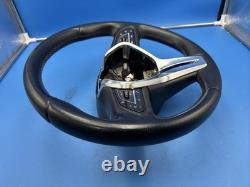 2017 2024 INFINITI Q50 Q60 LEATHER STEERING WHEEL With HEATED OEM BLACK G