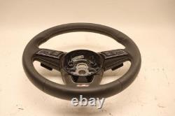 2018-2019 Audi S5 Driver Side Steering Wheel Black Multifunction Oem
