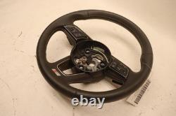 2018-2019 Audi S5 Driver Side Steering Wheel Black Multifunction Oem