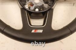 2018-2019 Audi S5 Driver Side Steering Wheel Black Multifunction Oem