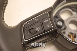 2018-2019 Audi S5 Driver Side Steering Wheel Black Multifunction Oem