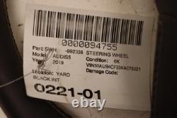 2018-2019 Audi S5 Driver Side Steering Wheel Black Multifunction Oem