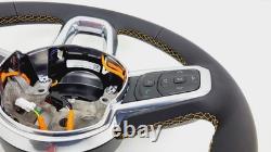 2018 2026 Jeep Wrangler Sahara Steering Wheel withOrange Stitching 7FM381Y4AD