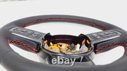2018 -26 Jeep Wrangler JL Gladiator JT Steering Wheel withRed Stitching 7ER751R3AD